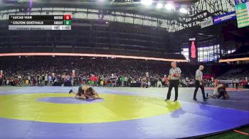 D3-215 lbs Champ. Round 1 - Lucas Viar, Montrose vs Colton Goethals, Kingsley