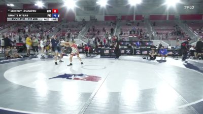 144 lbs Cons. Quarters - Murphy Lengkeek, Michigan Premier vs Emmitt Myers, Patriot Wrestling Club