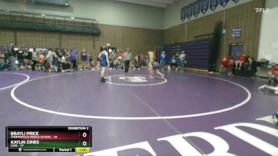 Exhibition 2 lbs Round 4 (6 Team) - Brayli Price, Thermopolis Middle School vs Kaylin Dines, Lusk