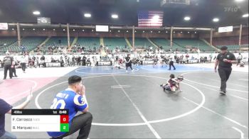 49 lbs Semifinal - Frankie Carrasco, Tucson Cyclones vs Bo Marquez, Bulldogs Jr Wrestling