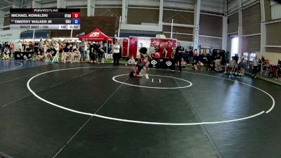 120 lbs Cons. Round 3 - Michael Kowalski, Utah vs Timothy Walker Jr, California