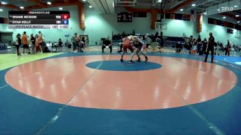 132 lbs 5th Place Match - Shane McGuin, Viking Wrestling Club vs Ryan Kelly, Viking Wrestling Club