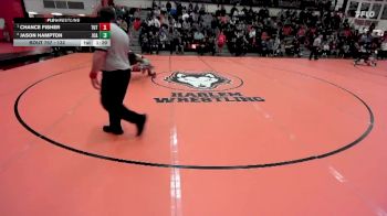 132 lbs Semifinal - Chance Fisher, TUTTLE (OK) vs Jason Hampton, JOLIET (CATHOLIC Academy)