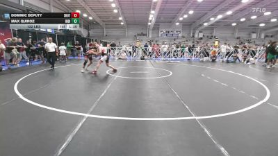 132 lbs Quarterfinal - Dominic Deputy, Team Shutt Rioux - HSB vs Max Quiroz, Indiana Outlaws Black - HSB
