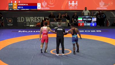 82 kg Semifinal - Kamal Bey, USA vs Mohammadamin Hosseini, IRI