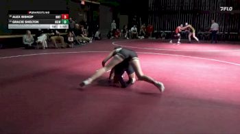 140 lbs Cons. Round 1 - Gracie Shelton, Oelwein vs Alex Bishop, Hinton-SBL
