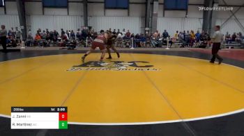 Prelims - Jordan Zanni, Rhode Island College vs Raul Martinez, American International
