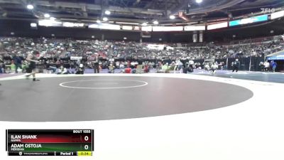 113 lbs 7th Place Match - Ilan Shank, Nampa vs Adam Ostoja, Meridian