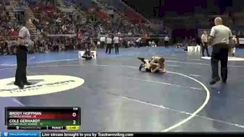 126 lbs Semis & Wb - Cole Gerhardt, #2 New Salem-Almont vs Brody Hoffman, #3 South Border