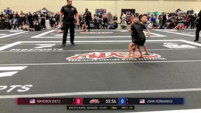 Maverick Dietz vs John Hernandez 2025 ADCC Orlando Open/Youth Trials