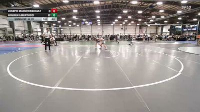 95 lbs Consi Of 32 #1 - Joseph Marchesseault, RI vs Holden Libertucci, NY