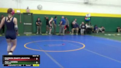 113 lbs Champ. Round 1 - Madison (Mady) Leuchtag, Solon vs Max Landers, Anderson