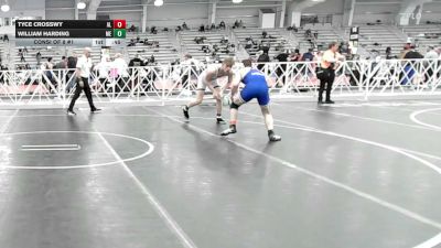 152 lbs Consi Of 8 #1 - Tyce Crosswy, AL vs William Harding, ME