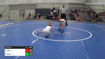 50 lbs Prelims - Gracelin Hall, Cowgirls Orange vs Skylar Ross, Bedlam