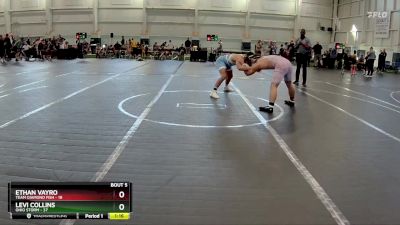 175 lbs Round 2 (6 Team) - Ethan Vayro, Team Diamond Fish vs Levi Collins, Ohio Storm