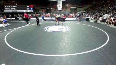 190 lbs Seregy Lyamin, SAWA - Sacramento Area Wrestling Association vs Jonsea Garcia, IEWA - Inland Empire Wrestling Association