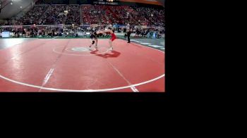 3A 126 lbs Champ. Round 1 - Ryker Wilkins, Clearwater Valley vs Blake Tracy, Raft River