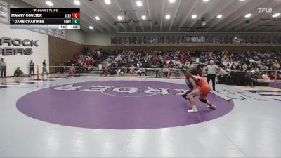 165 lbs Cons. Round 2 - Manny Coulter, Glenrock vs Dane Crabtree, Newcastle