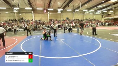 Rr Rnd 1 - James Strickler, Badlands WC vs Maythn Eriacho Benally, Farmington Scorps