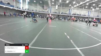 125 lbs Round Of 32 - Gunner Chambers, George Mason - UnAttached vs Gunner Havens, Kent State