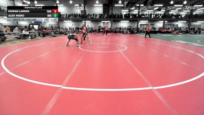 144 lbs Round Of 64 - Rowan Larsen, Yorktown vs Alex Nigro, Minisink Valley