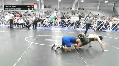 152 lbs Rr Rnd 2 - Caydon Boyd, MetroWest United Storm - HSB vs Kaidge Richardson, Illinois Menace - HSB