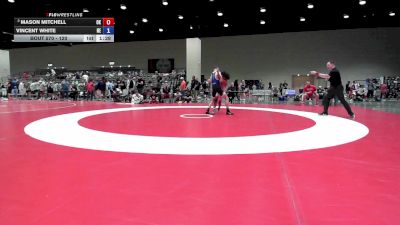 120 lbs 3rd Place Match - Mason Mitchell, OK vs Vincent White, NE