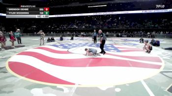 1st Place Match - Tyler Woodring, Tea Area vs Brendon Oehme, Brandon Valley