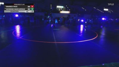 88 lbs Quarters - Maddex Pace, Champions Wrestling Club vs Dezmond Mascarenas, Roy Wrestling Club