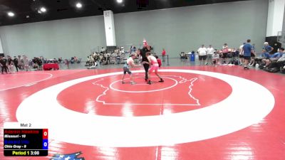 126 lbs Adarein Hawkins, Missouri vs Edward Vitu, Ohio Gray