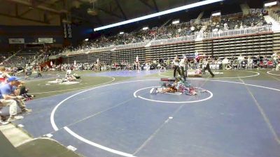 80 lbs Semifinal - MarLee Thar, Douglas WC vs Charlie Claymore, Matpac Wrestling ND