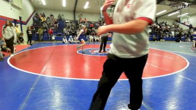 117 lbs Semifinal - Trinity McCloud, Bartlesville Junior High vs Harley MILLER, Bixby JH Girls