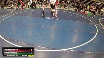 39 lbs Quarterfinal - Landon Dunbar, Uintah Wrestling vs Raxtin Turner, Stallions Wrestling Club