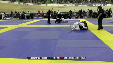 Ana Carolina Gomes Farias vs Laura Vieira Freccia 2026 IBJJF Sul-Americano Criancas
