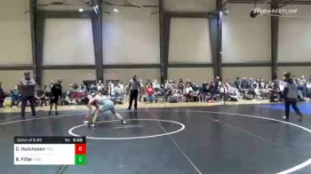 130 lbs Consolation - Deven Hutcheson, The Wrestling Center vs Brett Fillar, Woodstock Wrestling Club