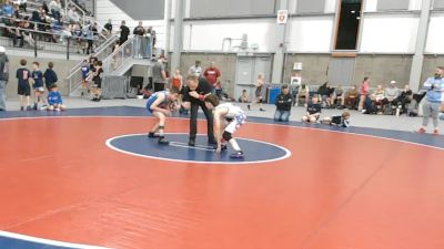 82 lbs Quarters - Graham Cabbage, Team Real Life Wrestling vs Dario Chuzhikov, Bonners Ferry Wrestling Club