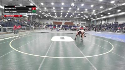125 lbs Cons. Round 4 - Noah Barke, Cortland vs Cael Stewart, Brockport