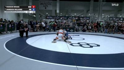62 kg Cons. Sub-quarters - Hudson Bragg, Bear Cave Wrestling Club vs Jameson Williams, Gold Rush Wrestling