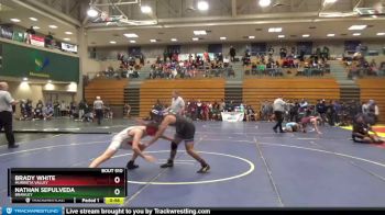 126 lbs Cons. Round 2 - Diego Arias, Brawley vs Aaron Marcial, Mar Vista