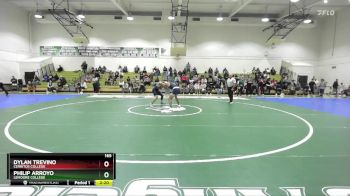 165 lbs Champ. Round 1 - Dylan Trevino, Cerritos College vs Philip Arroyo, Lemoore College