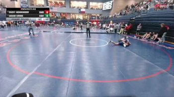 120 lbs Champ. Round 1 - Adam Uribe, Frisco Centennial vs Rudy Henninger, Austin Vandegrift