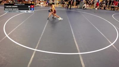 138 lbs Cons. Round 3 - Jacob Luebke, MN vs Grayson Garcia, IL