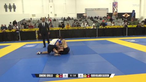 Ruben Rolando Calderon vs Simone Grillo 2024 World IBJJF Jiu-Jitsu No-Gi Championship