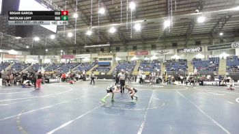 65 lbs Semifinal - Edgar Garcia, Colorado Outlaws vs Nicolas Lott, Dragon Wrestling CO