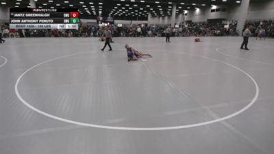 106 lbs Champ. Rd Of 32 - Jantz Greenhalgh, Carbon Wrestling Club vs John Anthony Fenuto, Seagull Wrestling Club