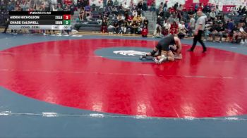 138 lbs Cons. Semi - Chase Caldwell, Columbia River vs Aiden Nicholson, Steilacoom