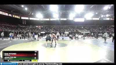 182 lbs Champ. Round 1 - Isak Pitones, Ridgevue vs Adam Dalan, Walla Walla