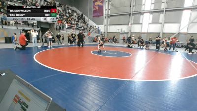 53 lbs Cons. Sub-semis - Raiden Wilson, Mat Demon Wrestling Club vs Ean Denny, Inland Northwest Wrestling Training Center