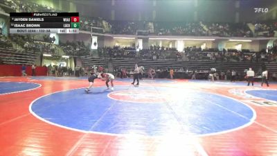 132-3A Cons. Round 2 - Isaac Brown, Lumpkin Co. vs Jayden Daniels, Westside, Augusta