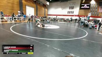 126 lbs Quarterfinal - Landon Wood, Sheridan vs Garrett Madole, Pinedale